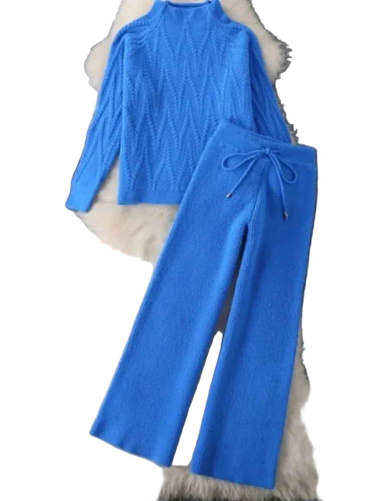 Conjunto punto con motivos