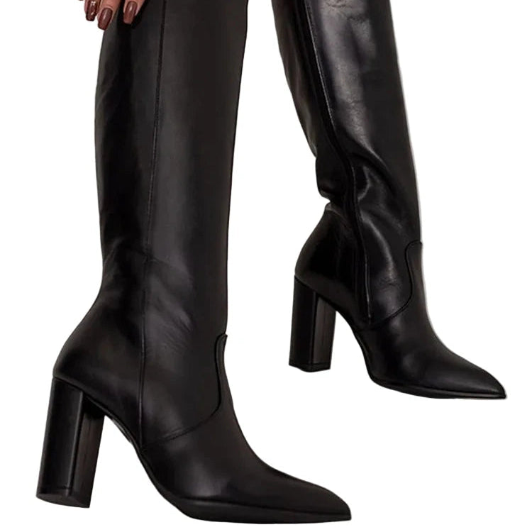 Botas altas con tacón