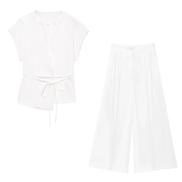 Conjunto chaleco y pantalón de pinza