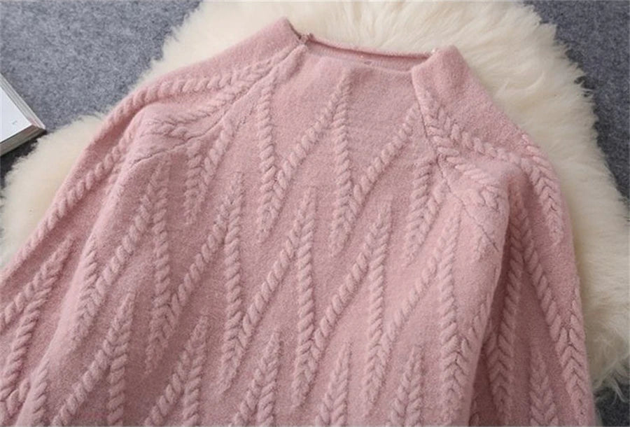 Conjunto punto con motivos