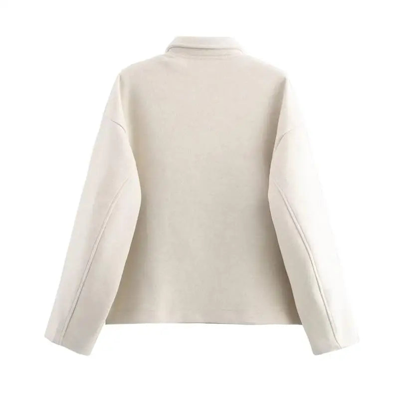 Jersey bomber con cremallera